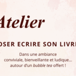 Atelier ” Oser écrire son livre ” -13 & 27 avril 2026
